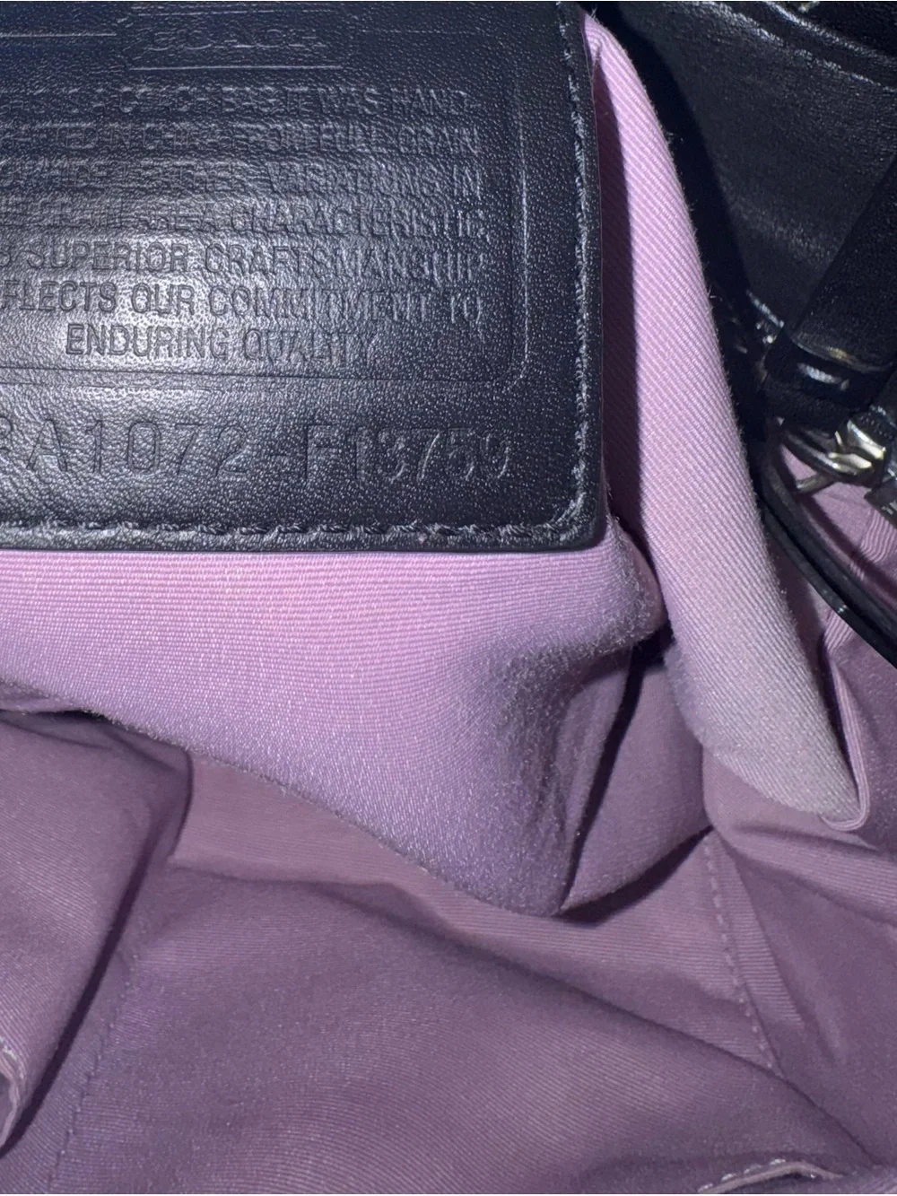 Coach tote